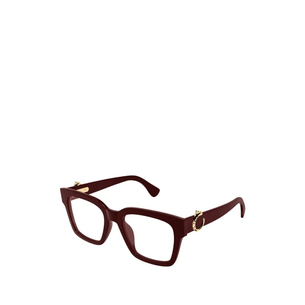 NWT Cartier CT0640O-004 Pink Square 53mm Glasses